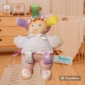 TaGgies Doll By Mary Meyer Signature Collection 8.5" With 10 Tags Pink EUC